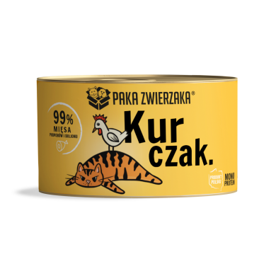 Paka Zwierzaka dla kota 200g kurczak